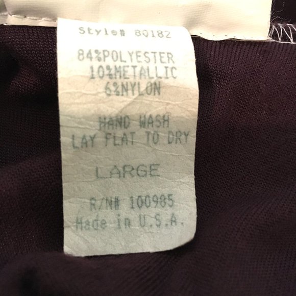 Renaissance Medieval Gothic Plum Velvet Maxi Dress Costume Cinema Secrets EUC - Picture 11 of 12